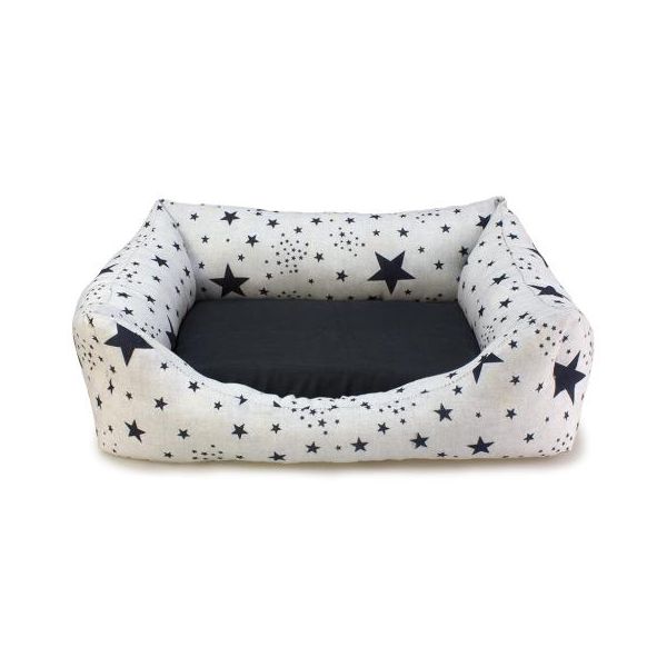 Arquivet Cama Acolchoada Black Stars 60x55x18 cm