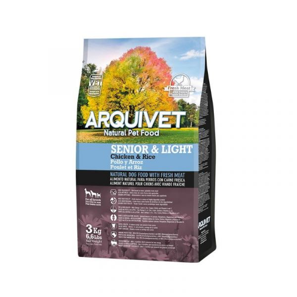 Arquivet Senior & Light 3Kg