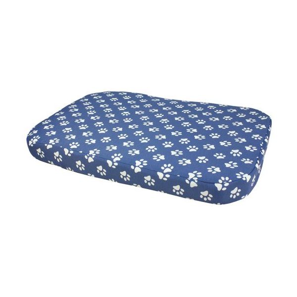 Arquivet Almofada Rectangular Pegadas Azuis 90x65x9