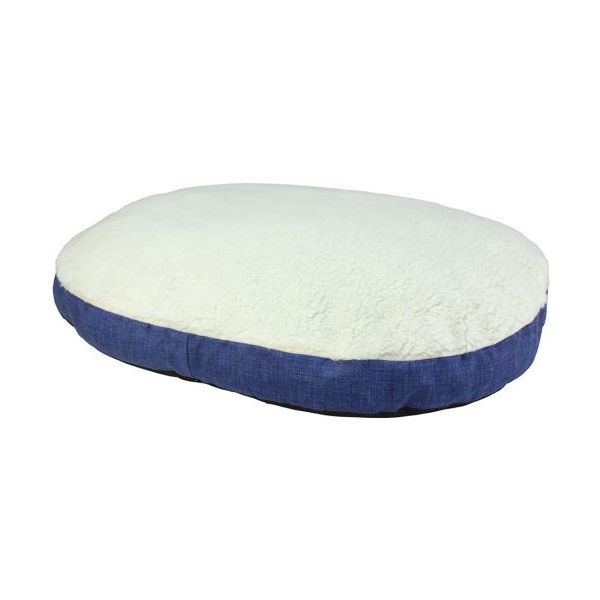 Arquivet Almofada Oval Tassel Azul 80x58x14