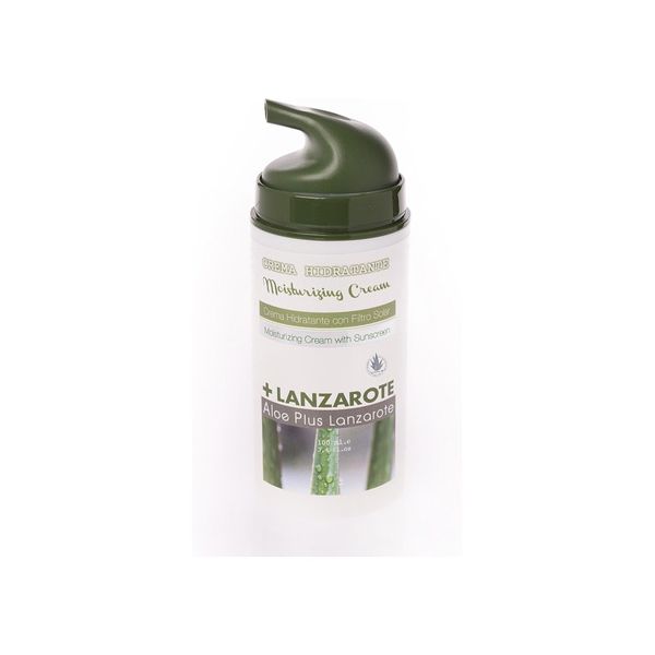 Aloe Plus Lanzarote Creme Hidratante Aloe Vera com Filtro Solar 100ml