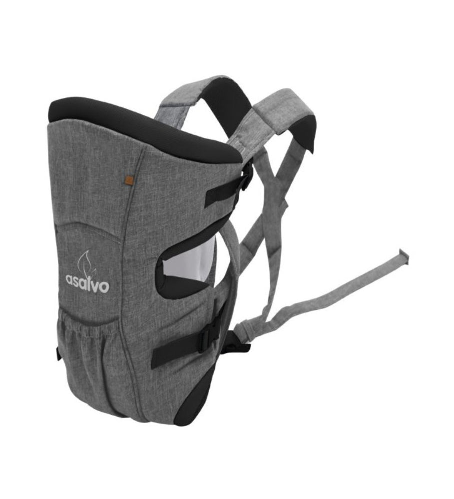 Porta-bebés Asalvo Huge Grey