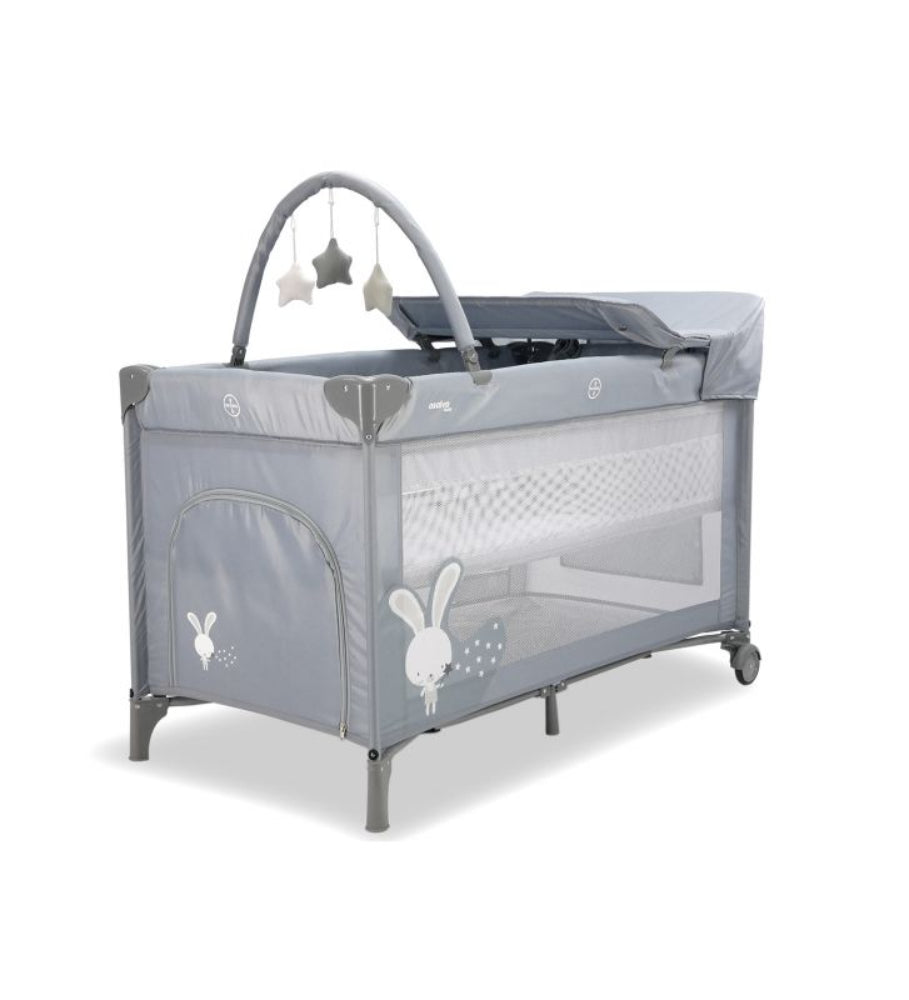 Cama de viagem Asalvo Complet Rabbit Grey