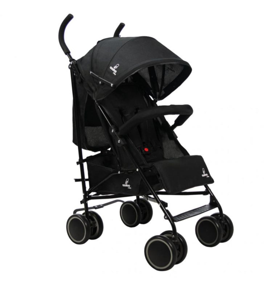 Carrinho de bebé Asalvo Tokyo Black