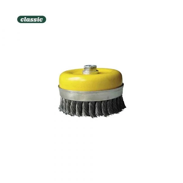 Mota Escova de Copo de Arame Torcido 80 mm FTR080