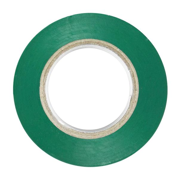 WOLFPACK Cinta Aislante 20 M. X 19 mm. Verde Uso Doméstico Af 14060055