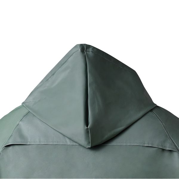 WOLFPACK Traje Agua Impermeable Verde Pvc Talla 7 L Af 15010007