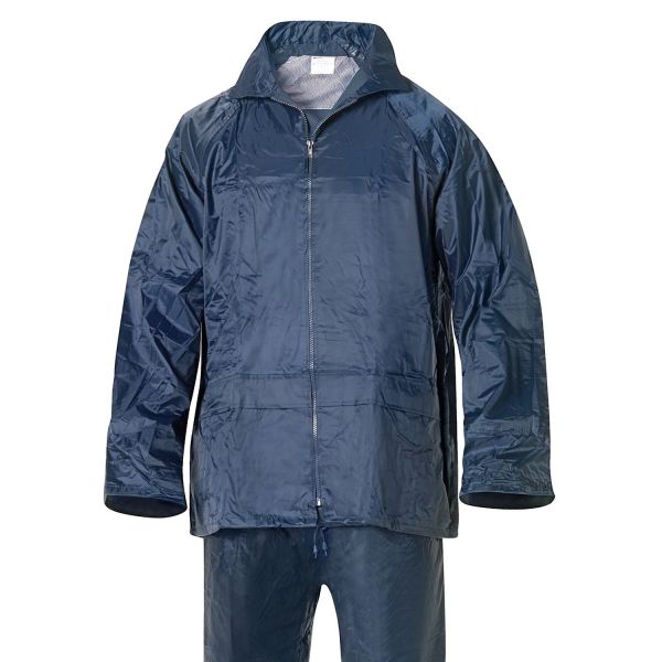 WOLFPACK Traje Agua Impermeable Azul Nylon Talla 8 Xl Af 15010020