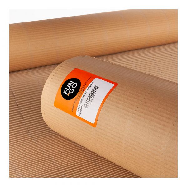 Fun&Go Cartão Ecológico 0,9x10m Castanho