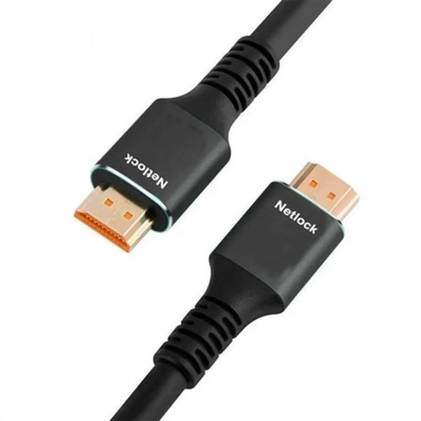 Netlock CAB-HDMI8-15M Cabo HDMI 2.1 Ultra Alta Velocidade 4K@60Hz 15m