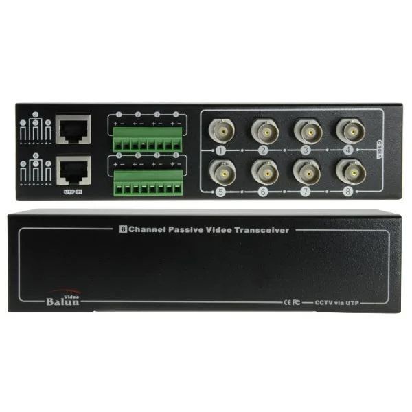 Vídeo Balun 4N1 (HDTVI, HDCVI, AHD e CVBS) BA608P-HD