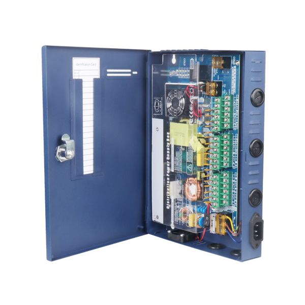 Caixa de distribuição de energia fina PD-250-18-SLIM