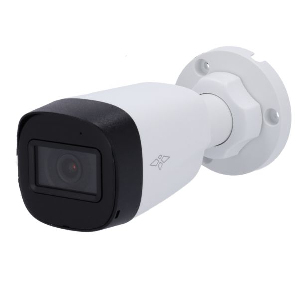 X-Security X-Security Câmara Bullet 5Mpx Gama ECO - 1/2.7" Progressive CMOS 5 Megapixel Starlight - Lente 3.6 mm - LEDs Smart IR alcance 30 m - Áudio sobre cabo coaxial em HDCVI - Impermeável IP67 - XS-B201SA-3KE
