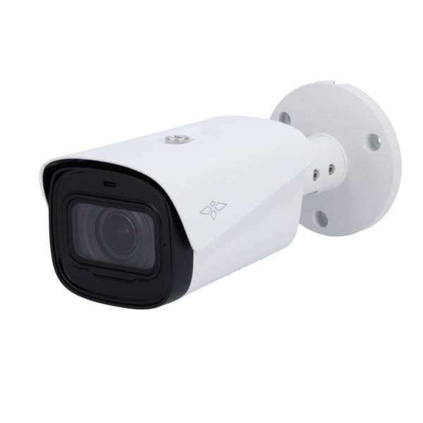 X-Security X-Security Cámara Bullet 3K Gama ECO - 1/2.7" Progressive CMOS 3K Starlight - Lente motorizada 2.7 ~ 12 mm - LEDs Smart IR alcance 60 m - Audio sobre cable Coaxial en HDCVI - Impermeable IP67 - XS-B828ZSA-3KE