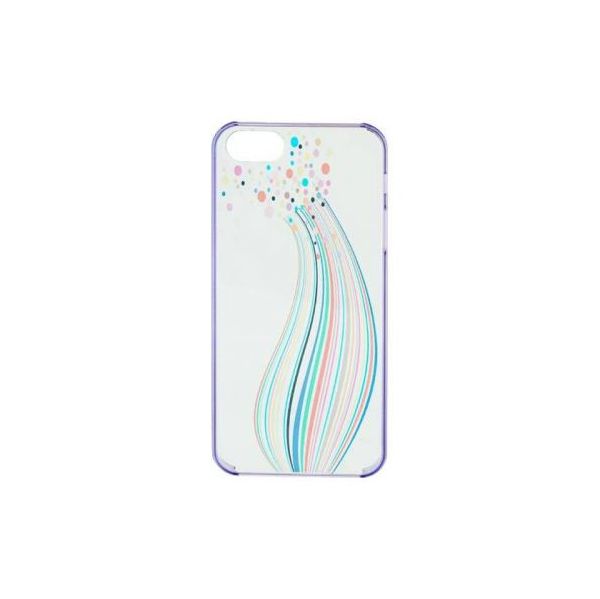 Capa Traseira para iPhone 5 Transparente Arco Iris