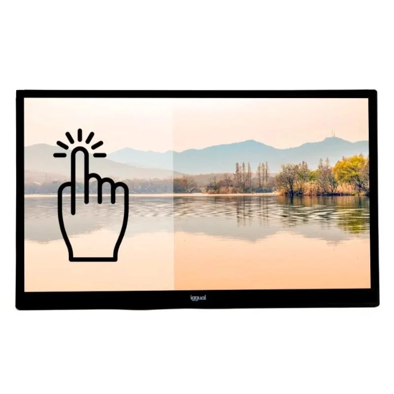 iggual FHD 27″ IP65 monitor LED de toque capacitivo