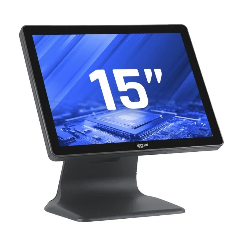 iggual POS AIO 15″ N100 4GB + 128GB 8USB W10IOT