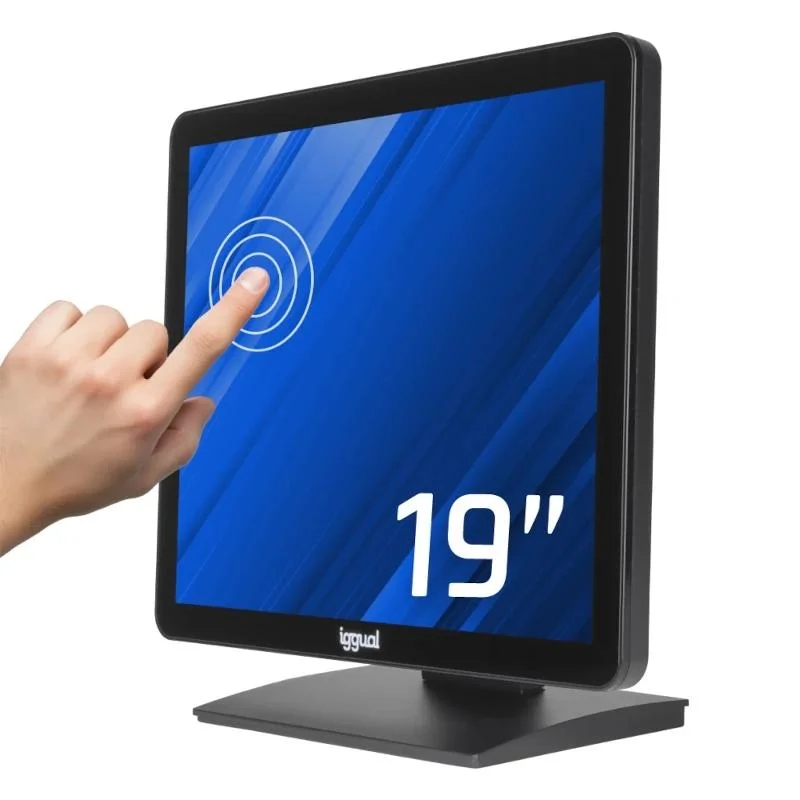iggual Monitor de toque capacitivo 19″ VGA HDMI USB