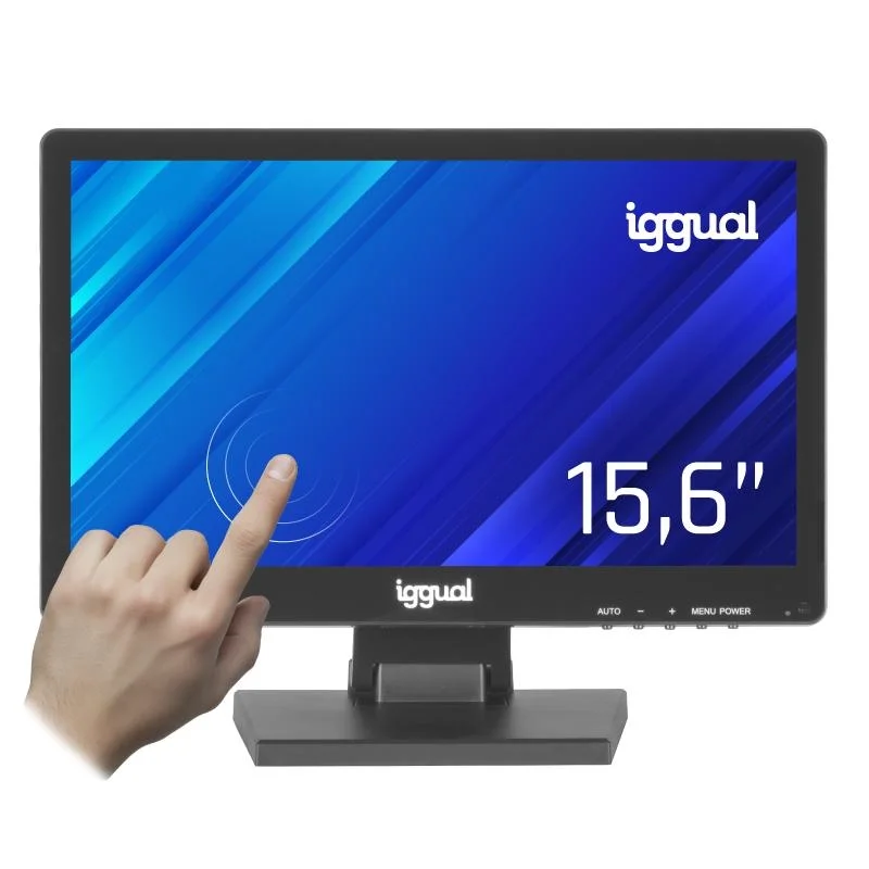 iggual Monitor de Toque Capacitivo 15.6″ 16:9 HD+
