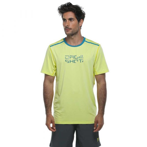 Drop Shot Drac Short Sleeve T-shirt Amarelo S Homem