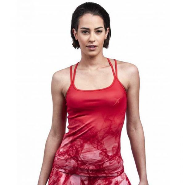 Drop Shot Lyra Sleeveless T-shirt Vermelho L Mulher