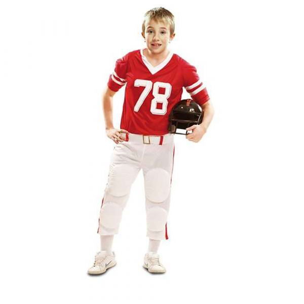 Mom Fato De Jogador De Rugby 10-12 Anos Red