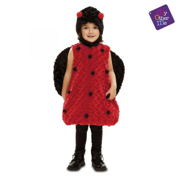 Mom Disfarce Joaninha Peluche 3-4 Anos