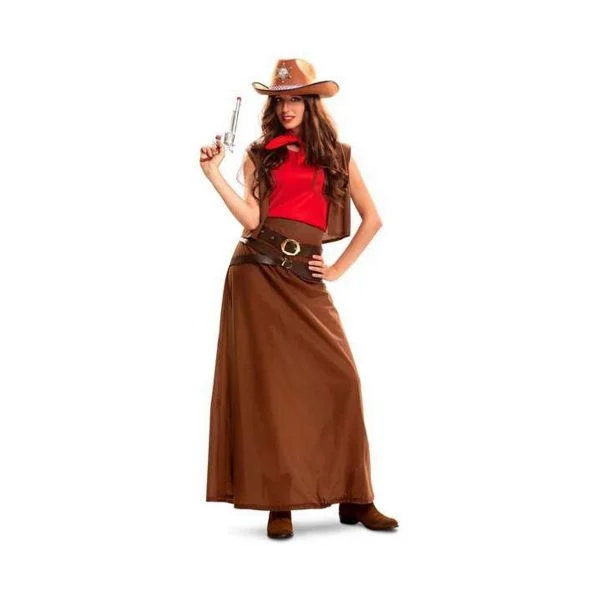 Viving Costumes Cow Disfarce Mulher Castanho XL