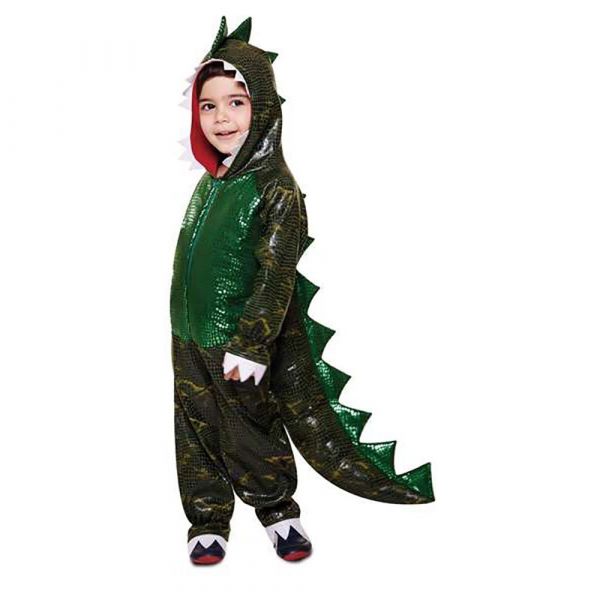Viving Costumes T-rex Disfarce Junior Verde 5-6 Anos