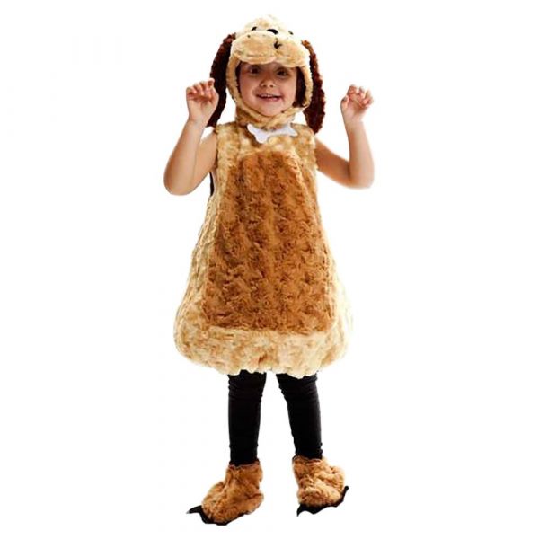 Viving Costumes Stuffed Dog Disfarce Junior Amarelo 5-6 Anos