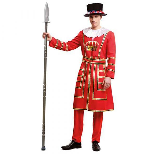 Viving Costumes Beefeater Adult Costume Vermelho M-L
