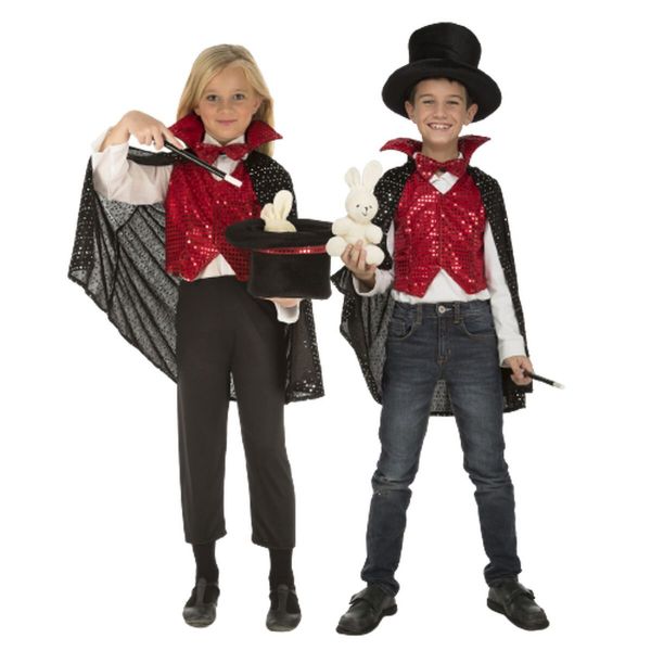 Viving Costumes I Want To Be A Magician Disfarce Criança Vermelho 3-5 Anos