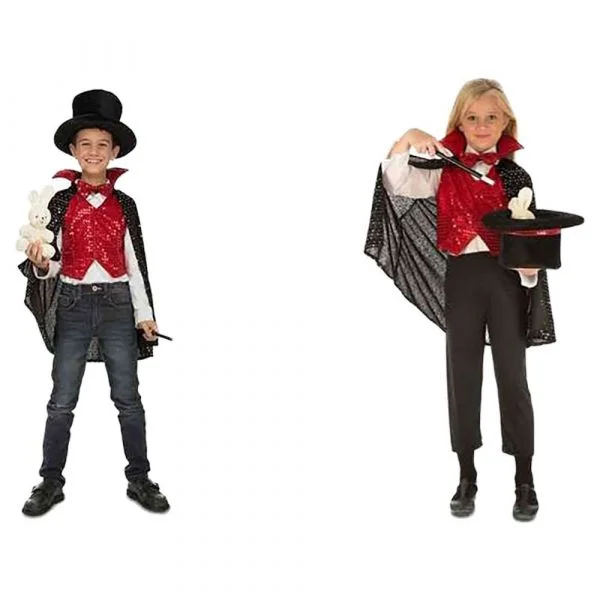 Viving Costumes I Want To Be A Magician Disfarce Criança Vermelho 5-7 Anos