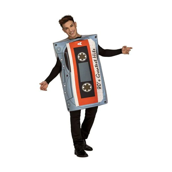 Viving Costumes Cassette Disfarce Homem Laranja M-L