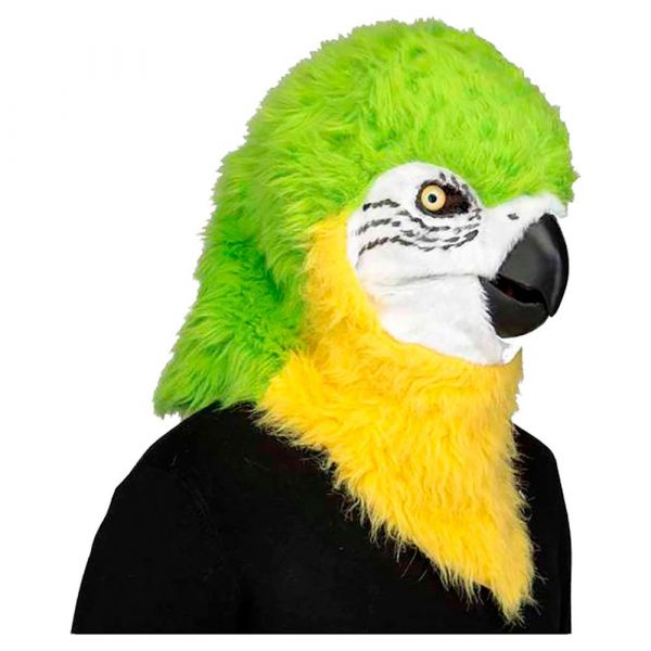 Mom Com A Máscara Jaw Mobile Loro One Size Green