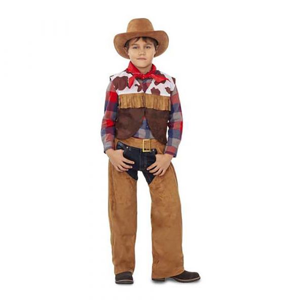 Viving Costumes Cowboy Disfarce Mulher Castanho 10-12 Anos