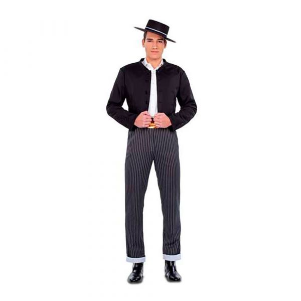 Viving Costumes Andalusian Disfarce Homem Preto S