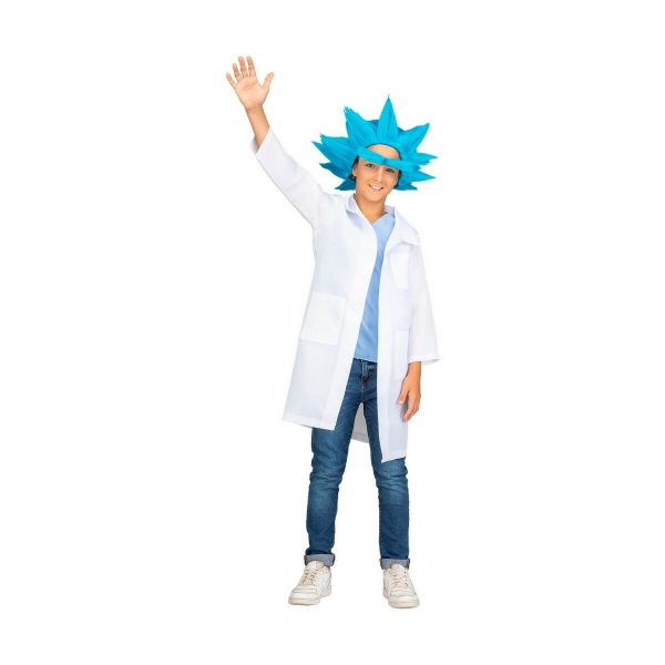 Viving Costumes Mad Scientist Disfarce Junior Branco 5-6 Anos
