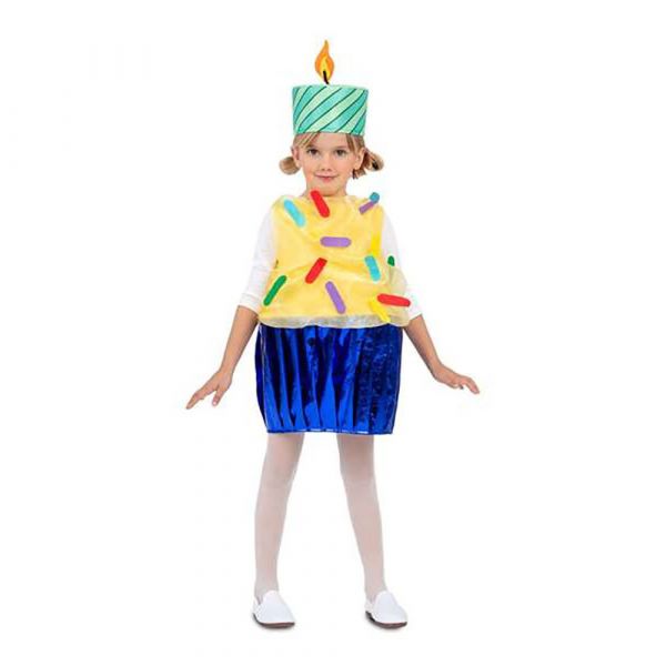 Viving Costumes Small Cake Disfarce Junior Colorido 3-6 Anos