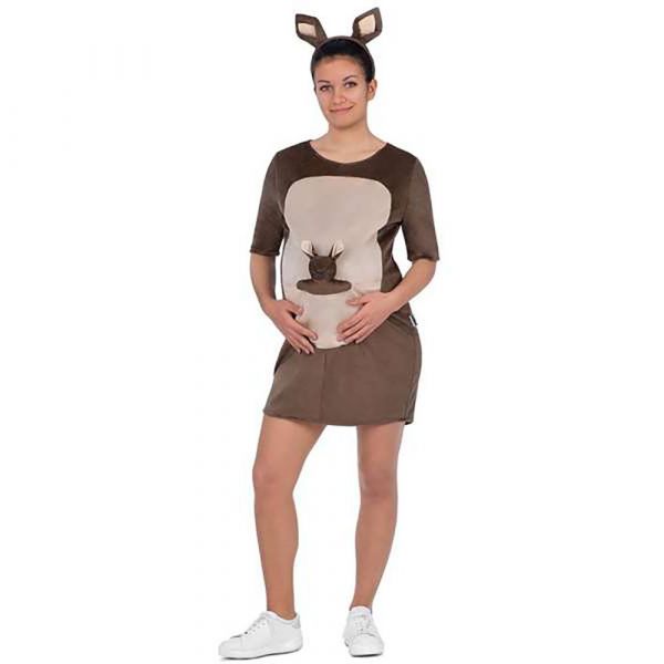Viving Costumes Kangaroo Mother Disfarce Castanho M