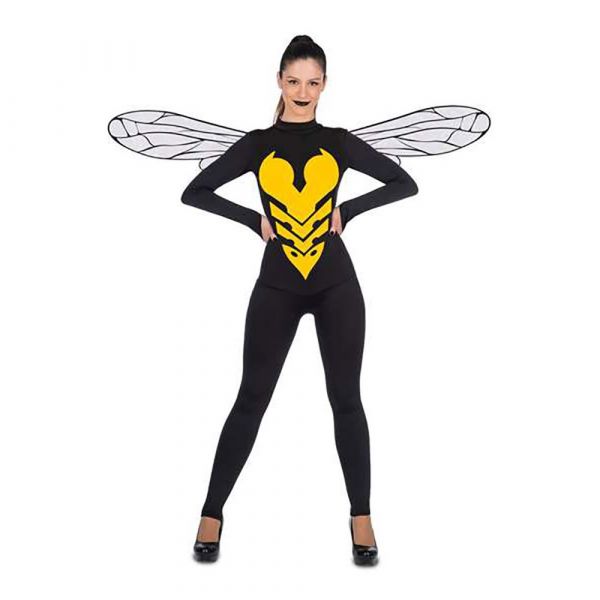 Viving Costumes Wasp Disfarce Mulher Amarelo S