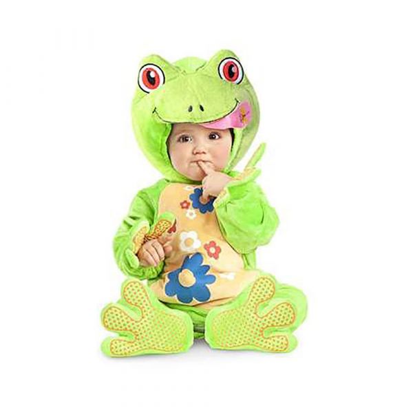 Viving Costumes Frog Disfarce Junior Verde 7-12 Meses