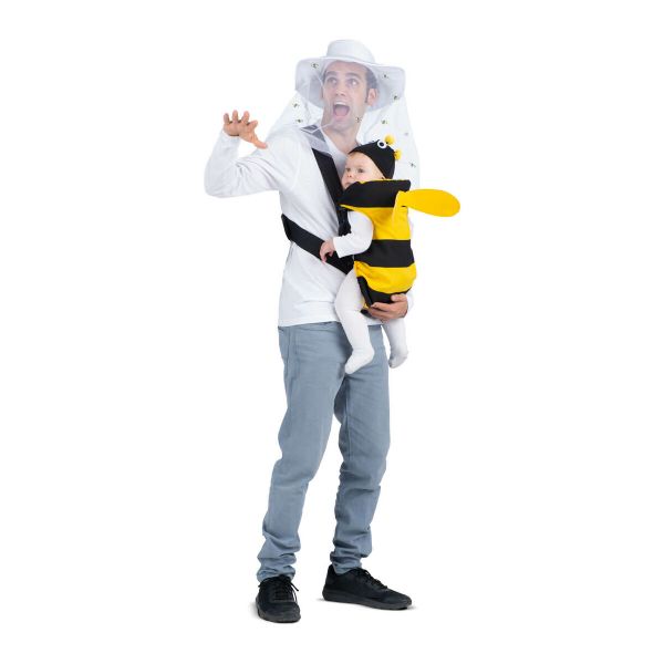 Viving Costumes Apicultor And Bee Disfarce Homem Amarelo M