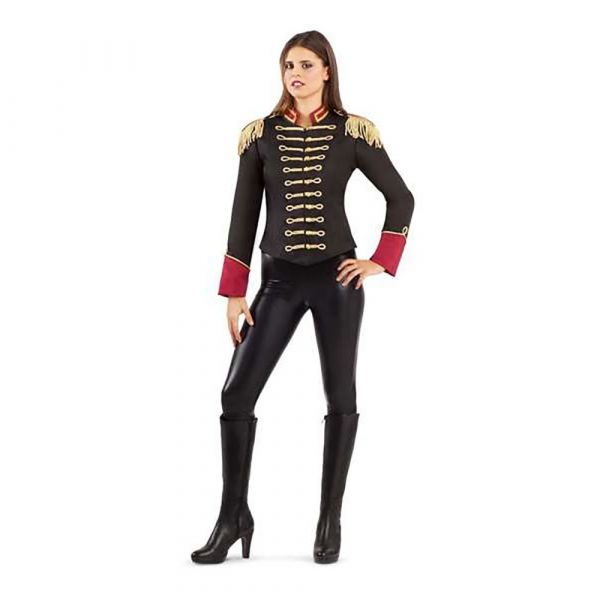 Viving Costumes Húsar Jacket Disfarce Mulher Castanho M-L