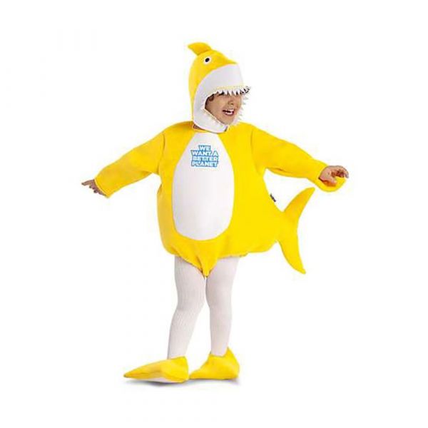 Viving Costumes Shark Disfarce Bebé Amarelo 12-24 Meses