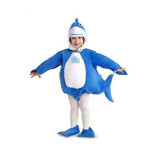 Viving Costumes Shark Costume Azul 3-4 Anos
