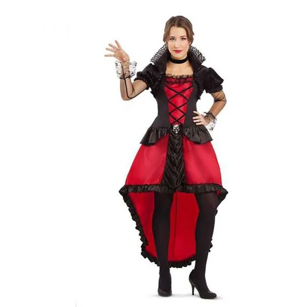 Viving Costumes Vampirea Adult Countess Costume Vermelho M-L