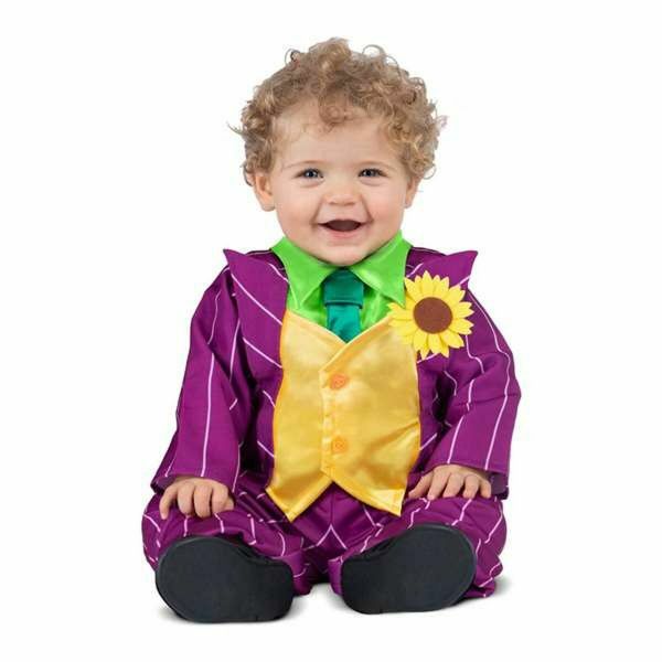 Viving Costumes Naughty Clown Disfarce Junior Roxo 24 Months-3 Anos
