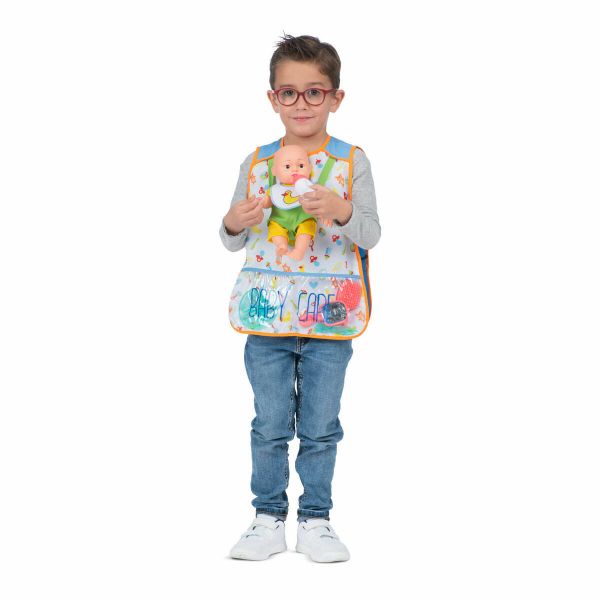 Viving Costumes I Want To Be Mom/dad Baby Doll And Baby Accessories Costume Colorido 5-7 Anos