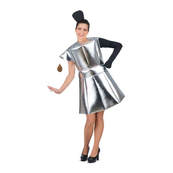 Mom Fantasia De Mulher Cafeteira One Size Multicolor